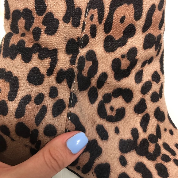 TIME & TRU cheetah print booties - Picture 9 of 9